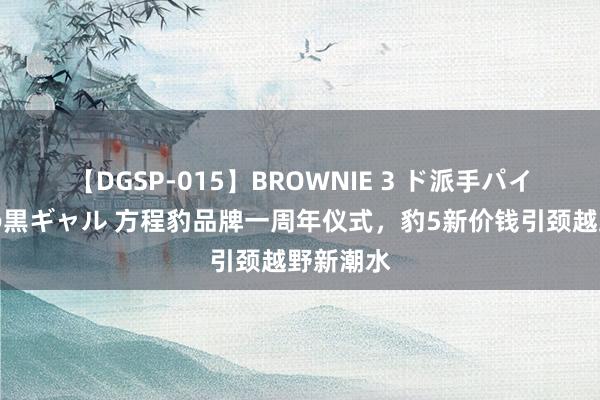 【DGSP-015】BROWNIE 3 ド派手パイパン強め黒ギャル 方程豹品牌一周年仪式，豹5新价钱引颈越野新潮水