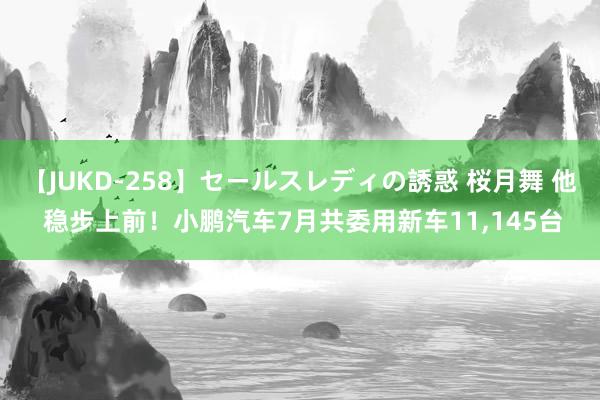 【JUKD-258】セールスレディの誘惑 桜月舞 他 稳步上前！小鹏汽车7月共委用新车11，145台