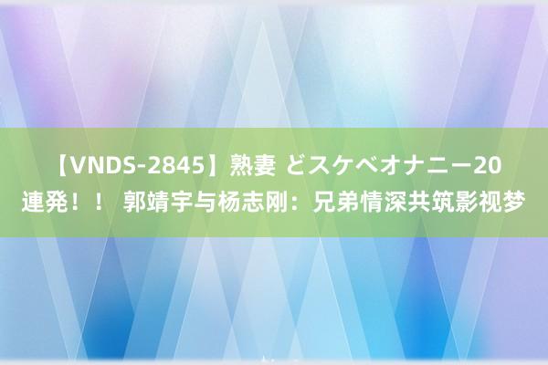 【VNDS-2845】熟妻 どスケベオナニー20連発！！ 郭靖宇与杨志刚：兄弟情深共筑影视梦